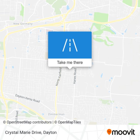 Crystal Marie Drive map