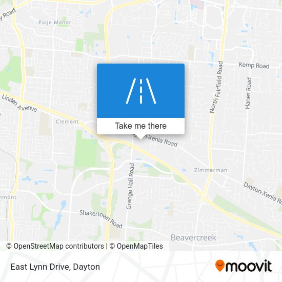 Mapa de East Lynn Drive