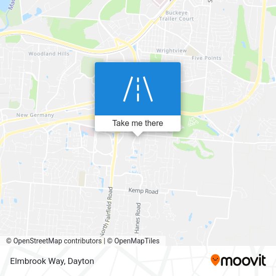 Mapa de Elmbrook Way