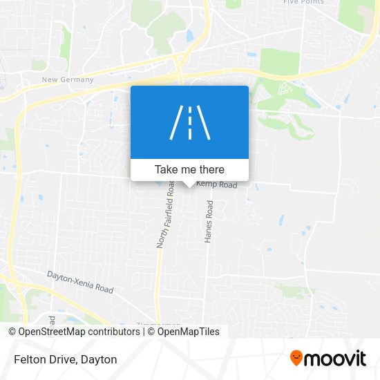 Mapa de Felton Drive