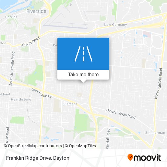 Franklin Ridge Drive map