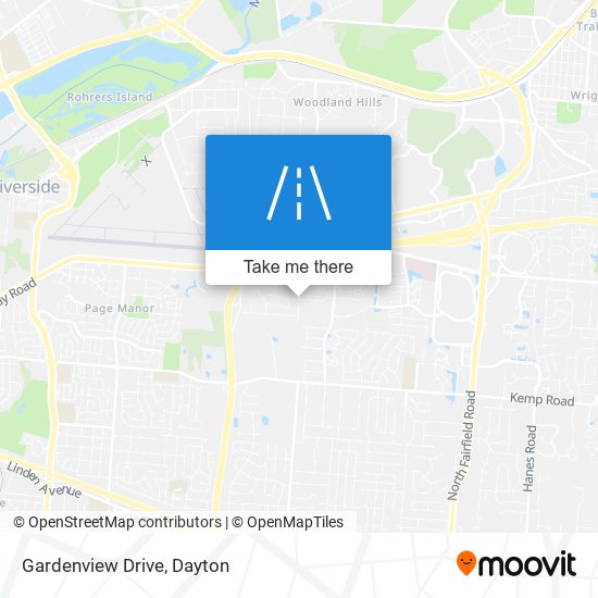 Gardenview Drive map