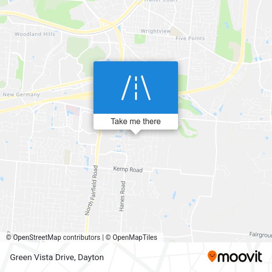 Green Vista Drive map