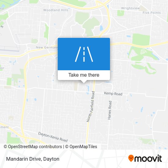 Mapa de Mandarin Drive