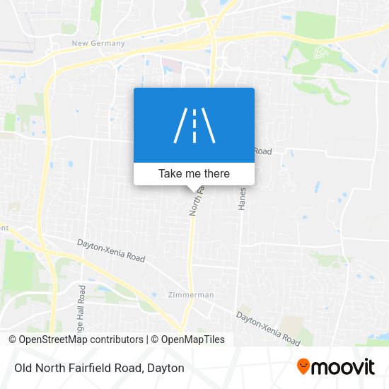 Mapa de Old North Fairfield Road