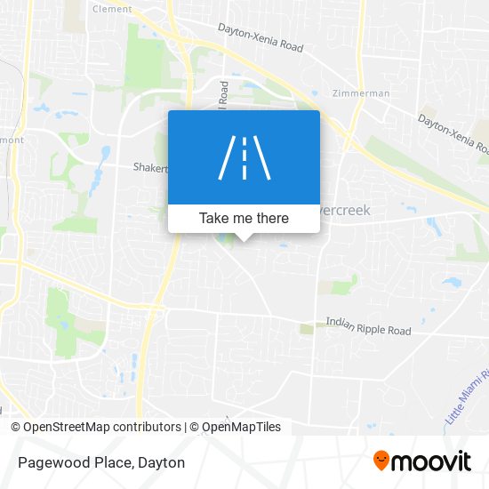 Pagewood Place map