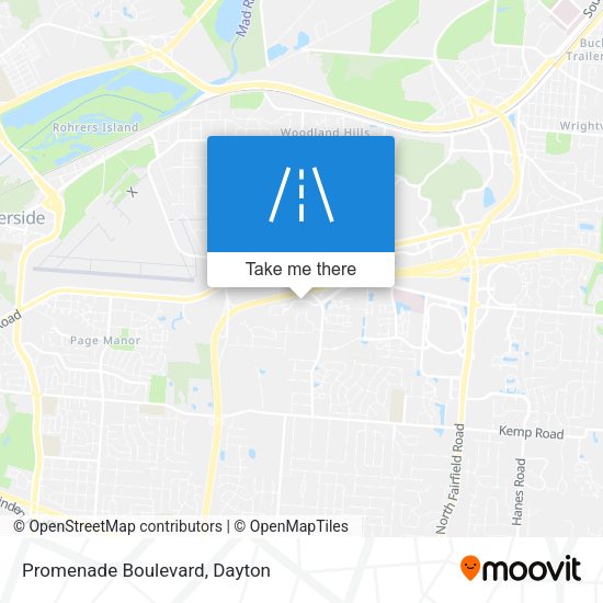 Promenade Boulevard map