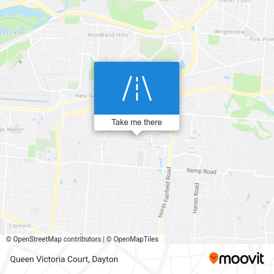 Queen Victoria Court map
