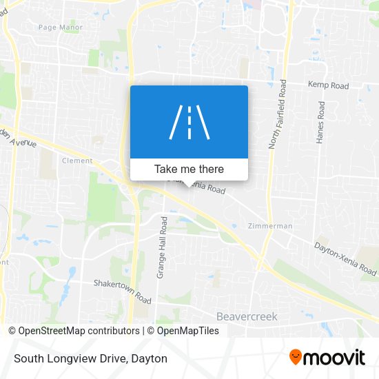 Mapa de South Longview Drive