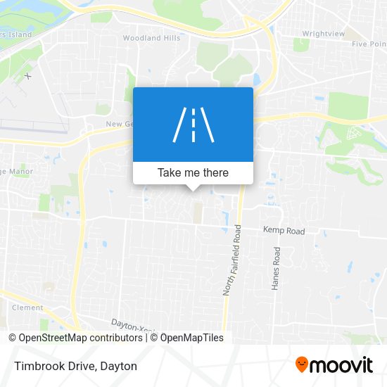Mapa de Timbrook Drive
