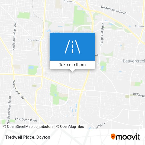 Tredwell Place map