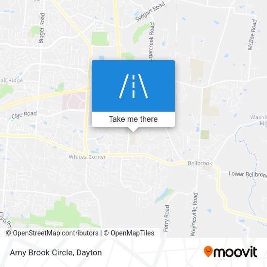 Mapa de Amy Brook Circle