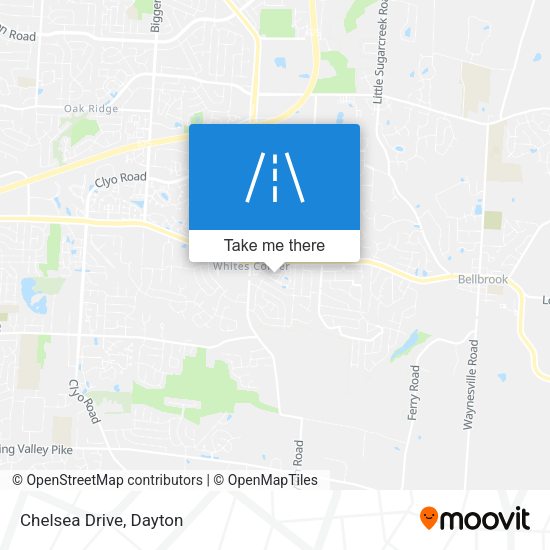 Mapa de Chelsea Drive