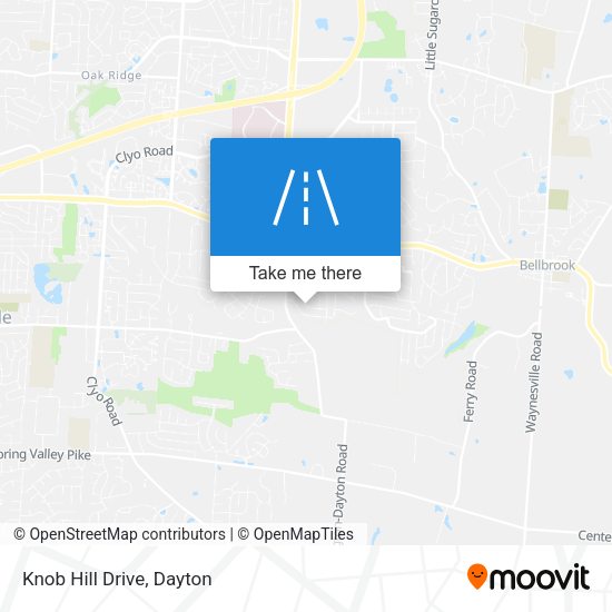 Knob Hill Drive map