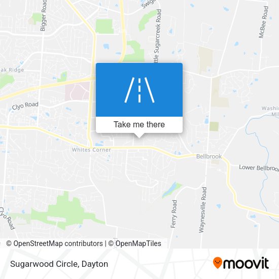 Sugarwood Circle map