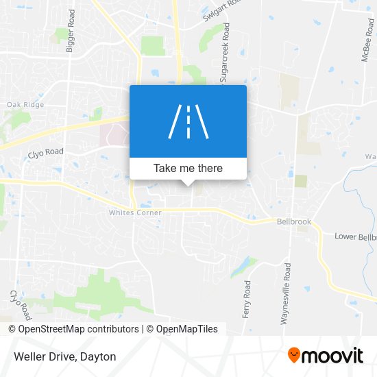 Mapa de Weller Drive