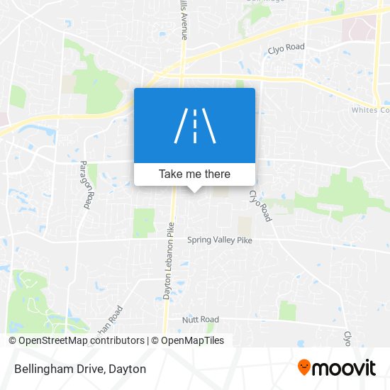 Bellingham Drive map