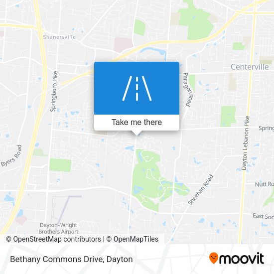 Bethany Commons Drive map