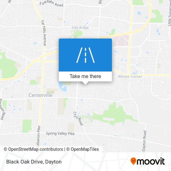 Mapa de Black Oak Drive