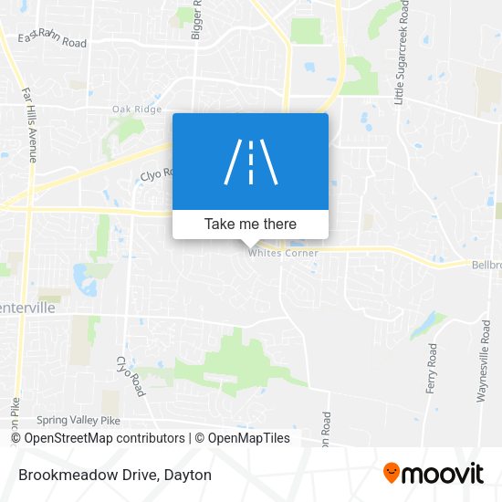 Brookmeadow Drive map