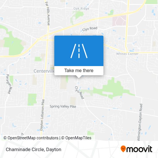 Mapa de Chaminade Circle