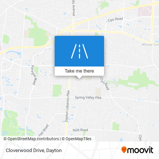 Cloverwood Drive map