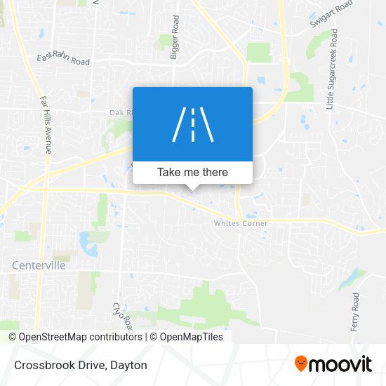 Mapa de Crossbrook Drive