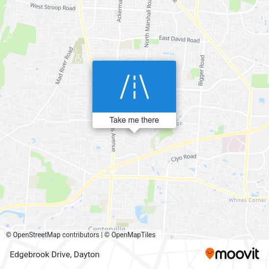 Edgebrook Drive map