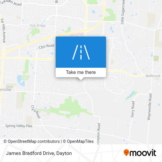 Mapa de James Bradford Drive