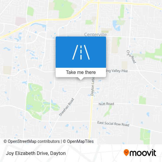 Joy Elizabeth Drive map