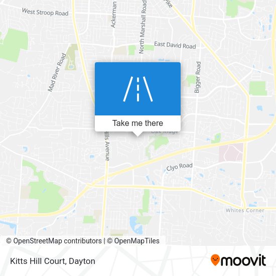 Mapa de Kitts Hill Court
