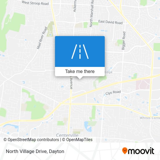 North Village Drive map