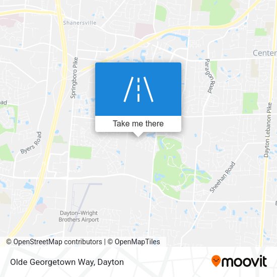 Olde Georgetown Way map