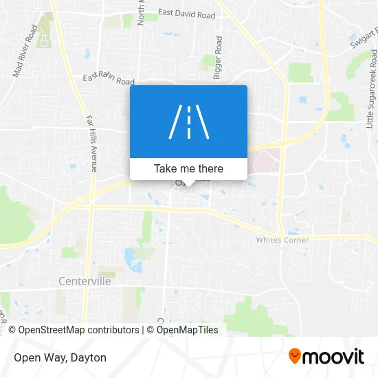 Open Way map