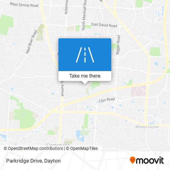 Parkridge Drive map