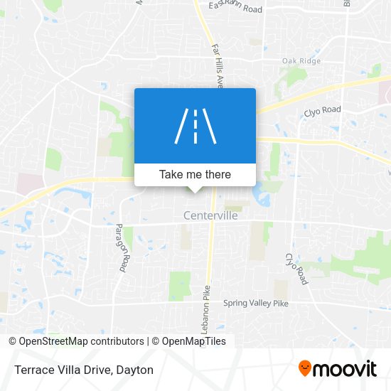 Terrace Villa Drive map