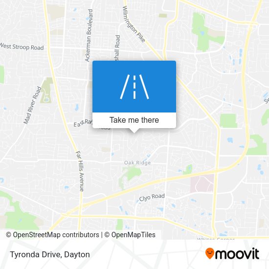 Mapa de Tyronda Drive