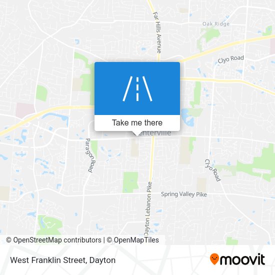 Mapa de West Franklin Street