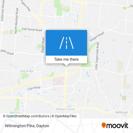 Wilmington Pike map