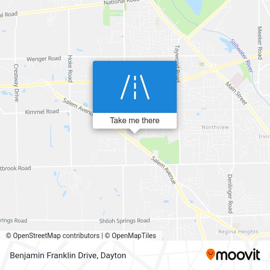 Mapa de Benjamin Franklin Drive