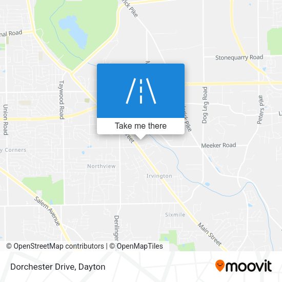 Mapa de Dorchester Drive