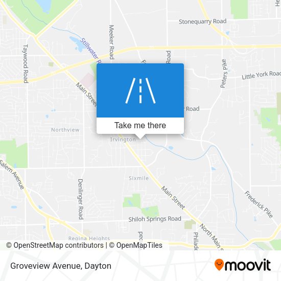 Mapa de Groveview Avenue