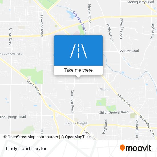 Mapa de Lindy Court