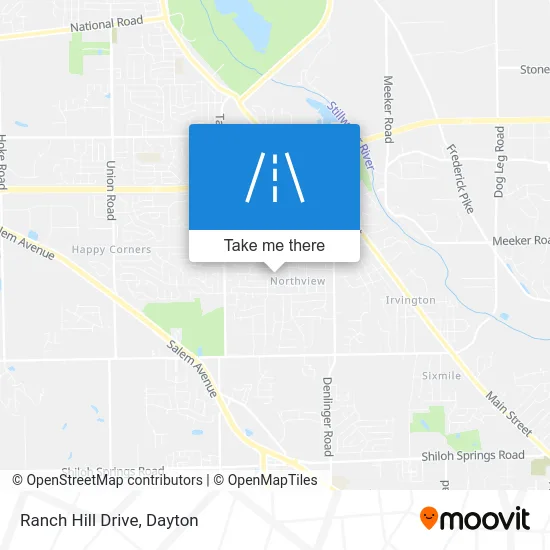 Ranch Hill Drive map