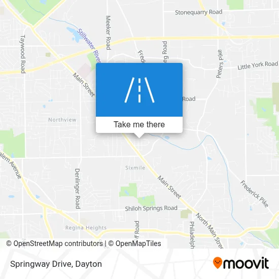 Springway Drive map