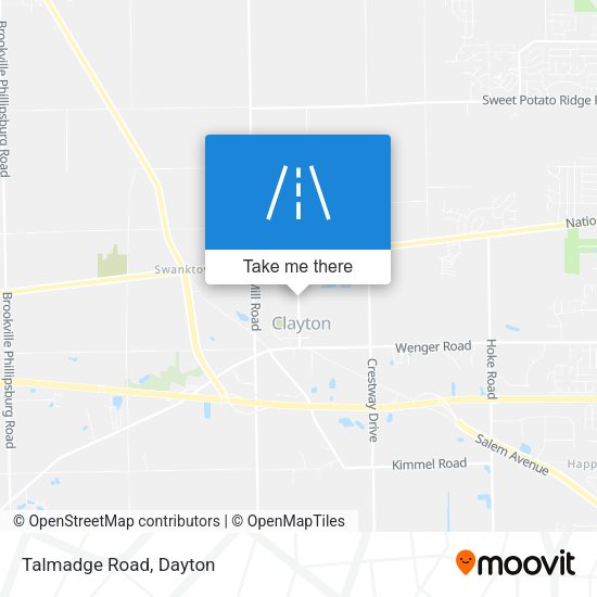 Mapa de Talmadge Road