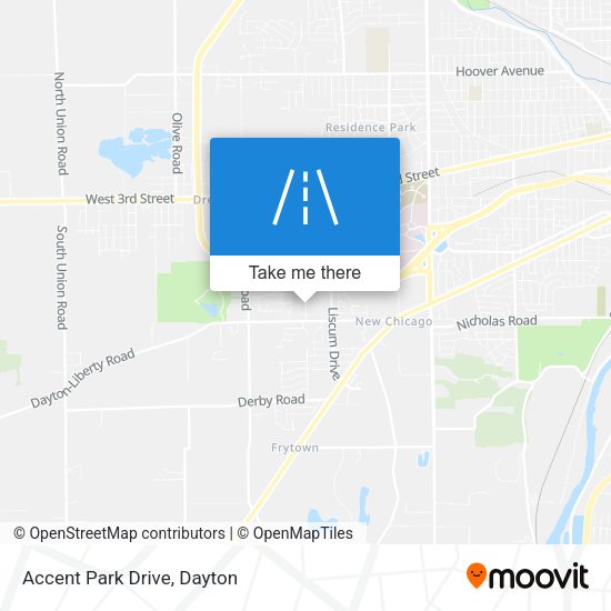 Accent Park Drive map