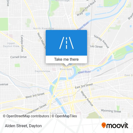 Mapa de Alden Street