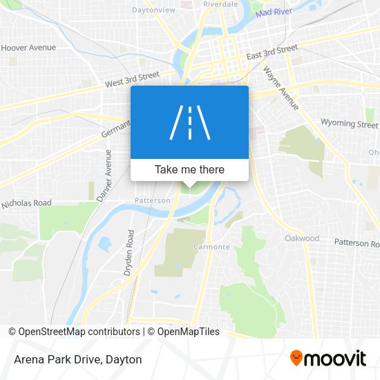 Mapa de Arena Park Drive