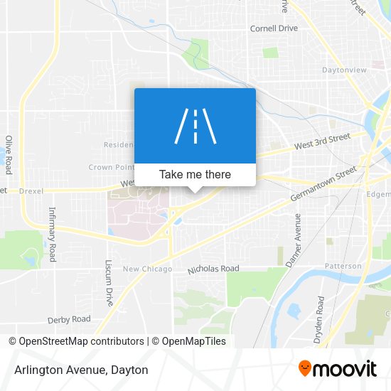 Arlington Avenue map